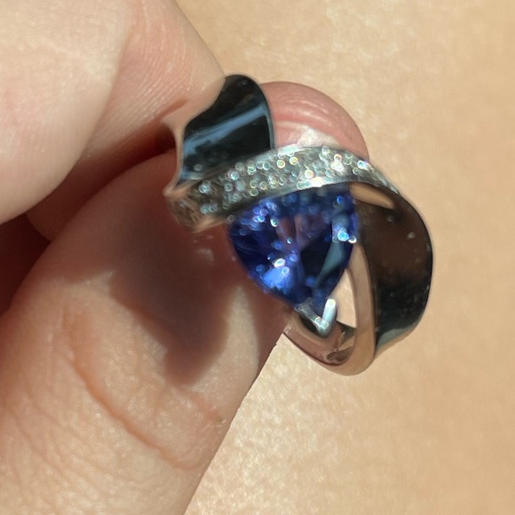 tanzanite ring - Picture 3 of 4